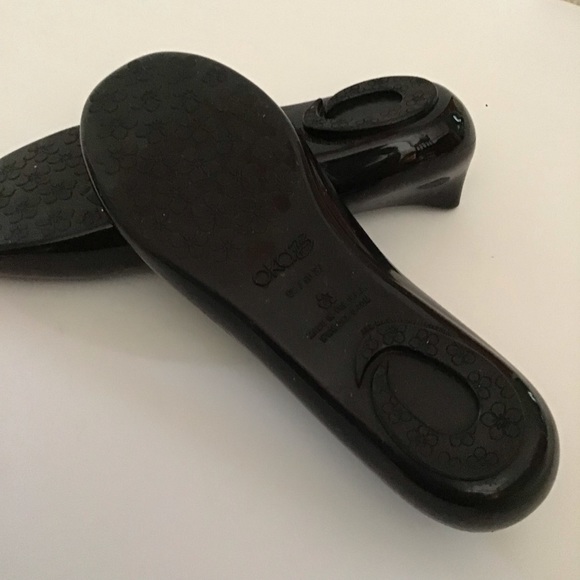 OKA-B Blue Slip on Casual Jelly Ballet Flat for women size 7 - Picture 7 of 9